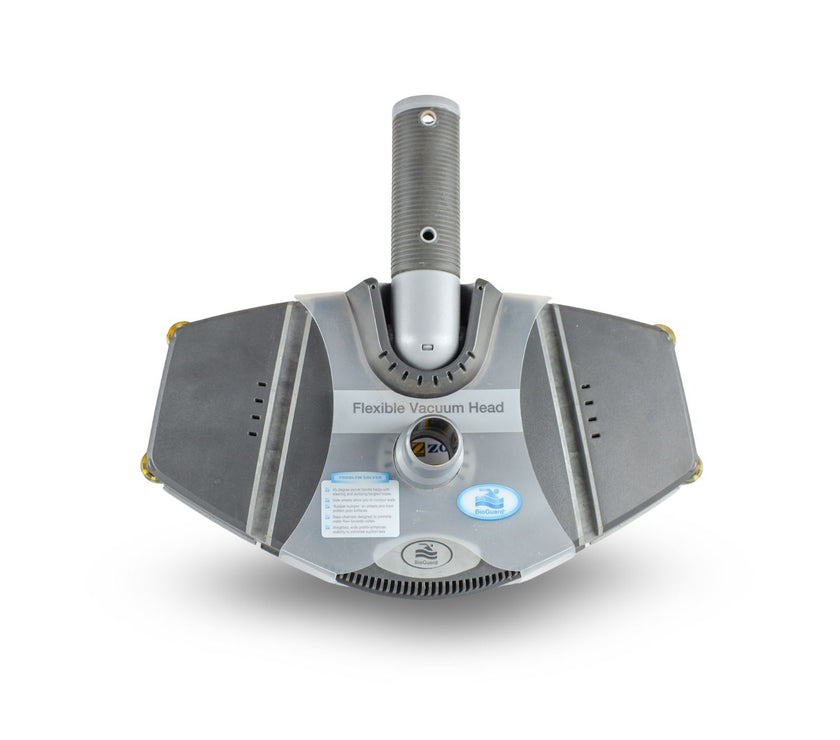 Flexible vacuum head on a white background
