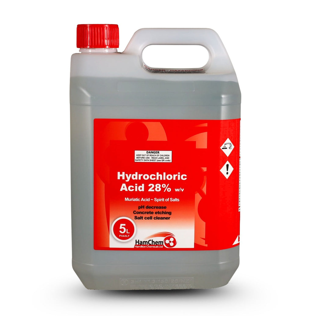20L Hydrochloric Acid (pH Decrease) 4x 5L