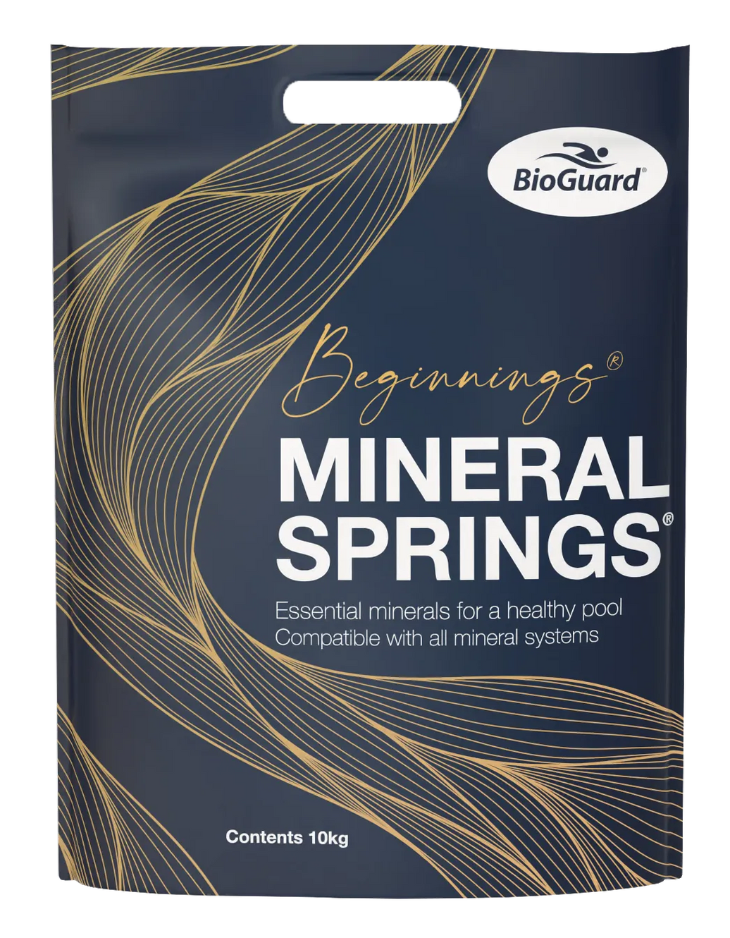BioGuard Beginnings Mineral Springs packaging on a white background