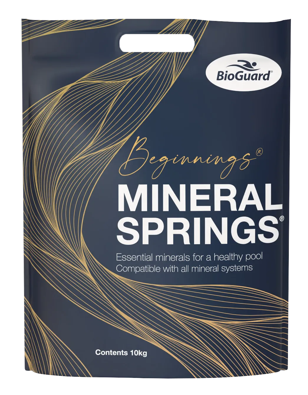 BioGuard Beginnings Mineral Springs packaging on a white background