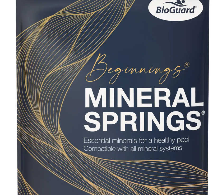 BioGuard Beginnings Mineral Springs packaging on a white background