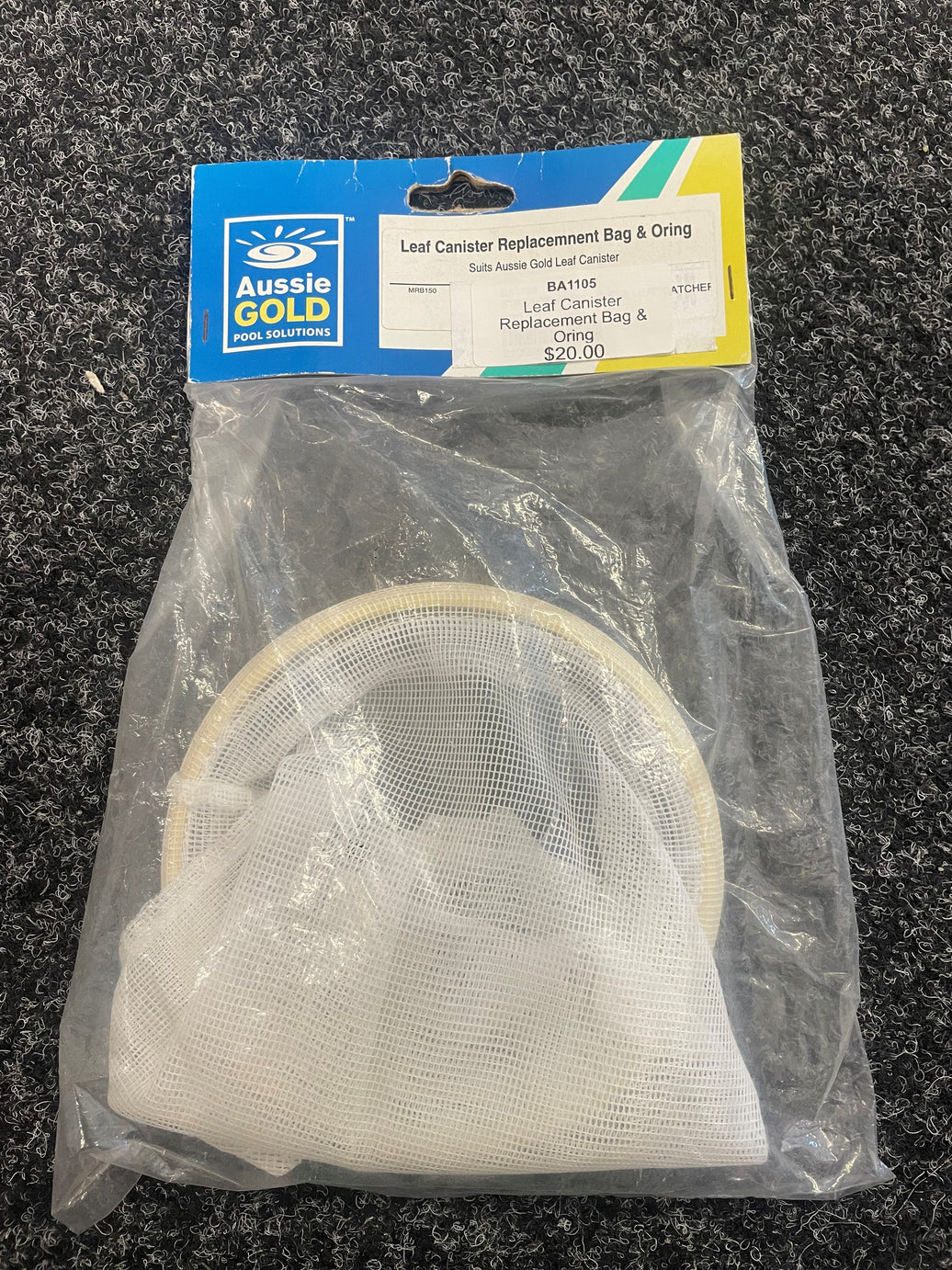 Leaf Canister Replacement Bag & Oring