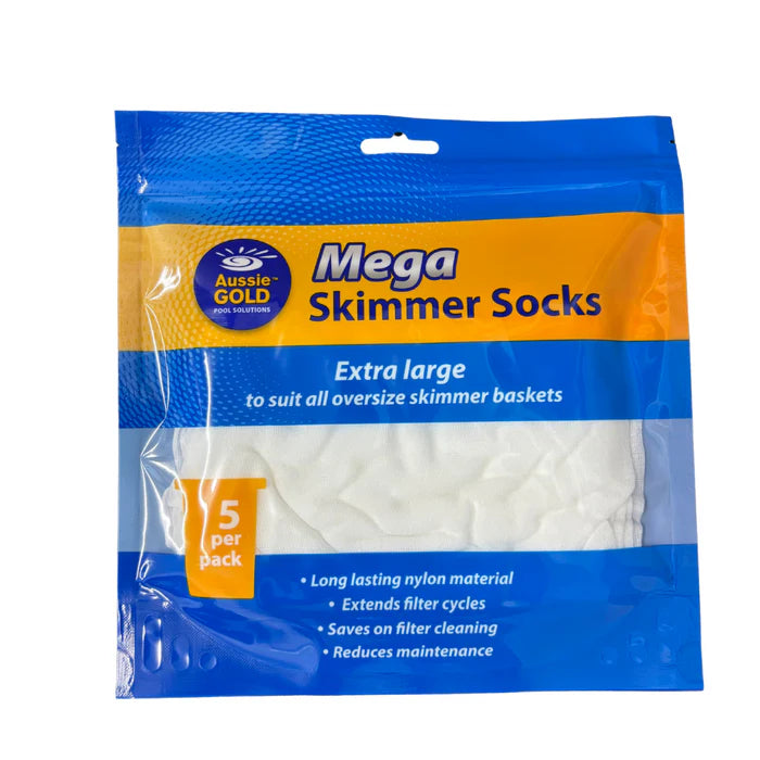 Aussie Gold Mega Skimmer Socks 5pk